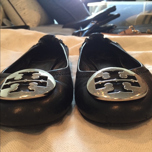 Tory Burch Black Reva ballet flats - Picture 2 of 7